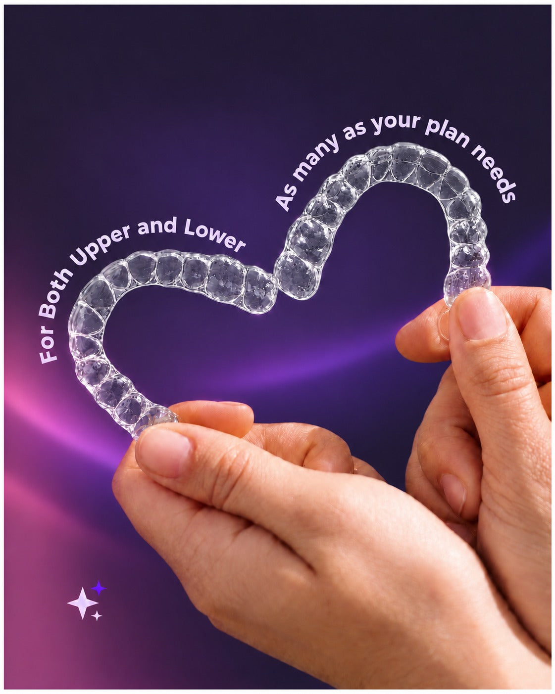 SmileWide Night-Time Aligners – Dual Arch