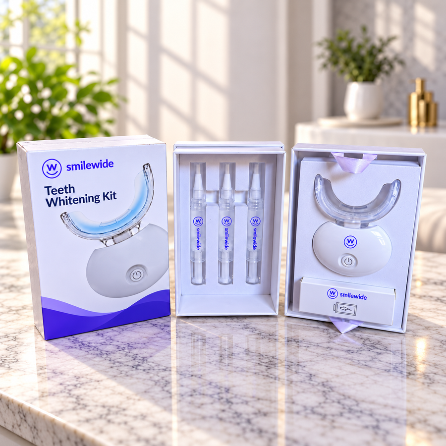 SmileWide teeth-whitening kit